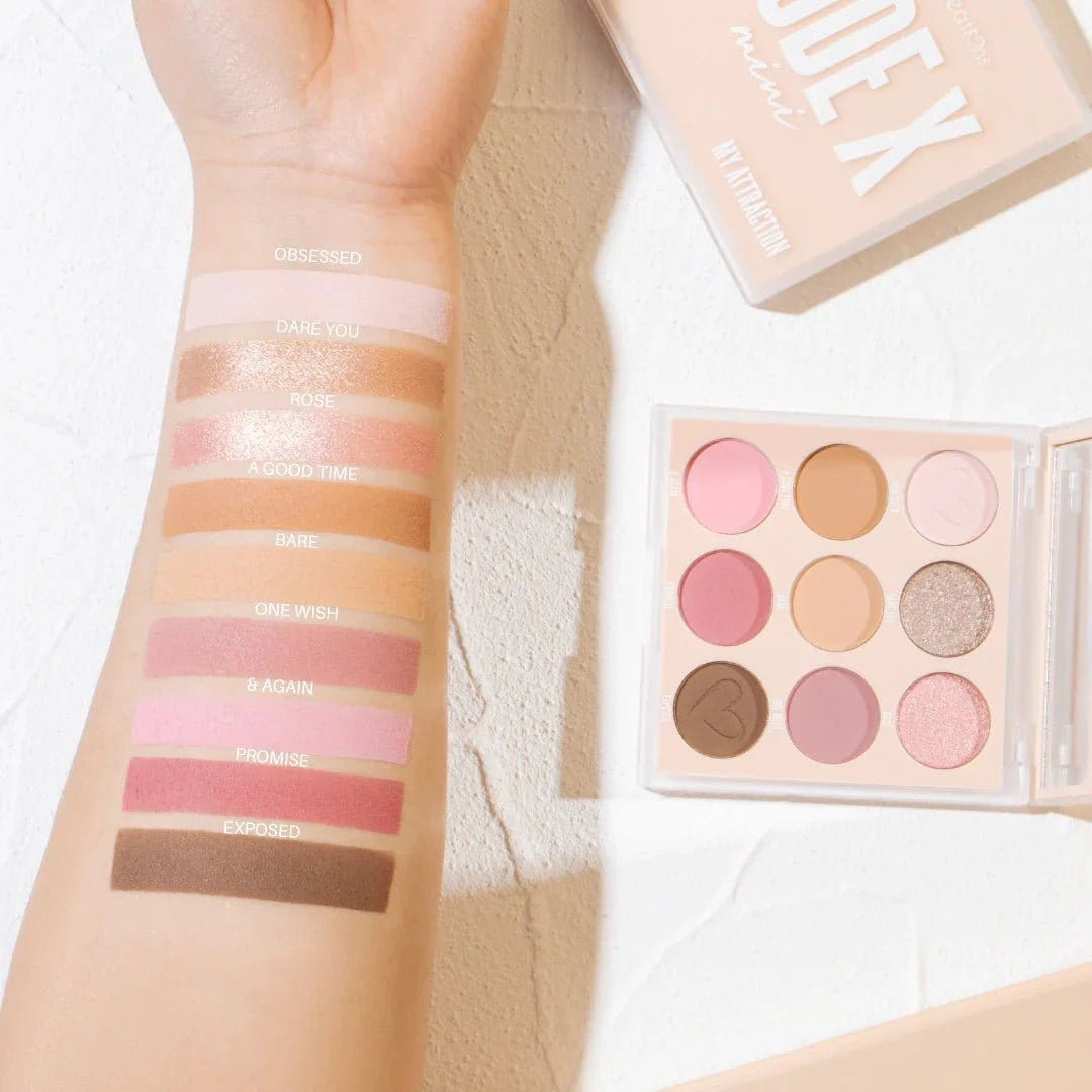 NUDE X - PALETA DE SOMBRAS MINI - MY ATTRACTION beauty Creation