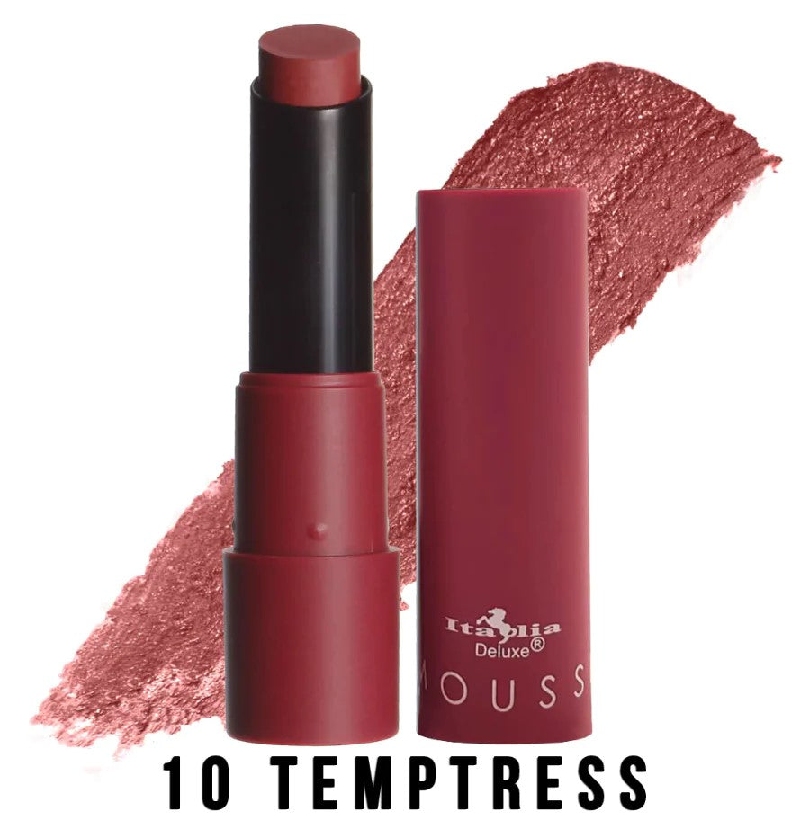 Labial Mousse Matte Lipstick Italia deluxo