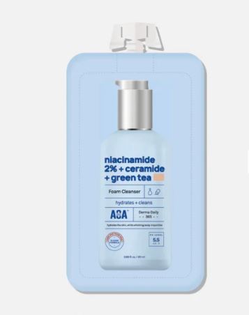 LIMPIADOR EN ESPUMA DE TÉ VERDEAOA SKIN NIACINAMIDA 2% CERAMIDA