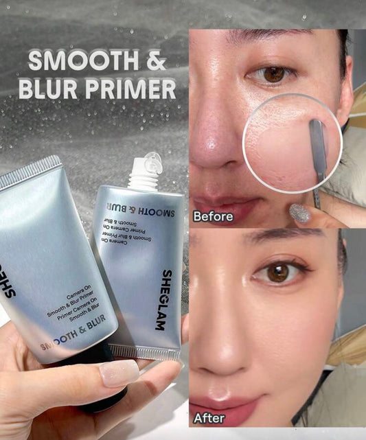 Primer sheglam - Smooth y blur primer - Difumina los poros dejando una apariencia estilo borrador