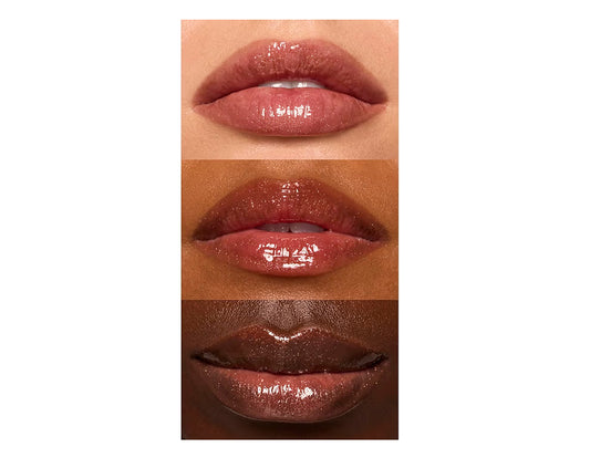 e.l.f. Glow Reviver - Aceite labial nutritivo e hidratante con acabado brillante de alto brillo y lavado de color transparente, aroma a menta, antiadherente, vegano y libre de crueldad
- Tono Chocoluxe