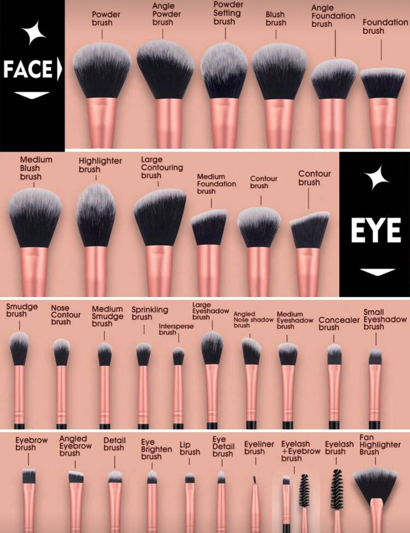 Set de brochas 30 piezas