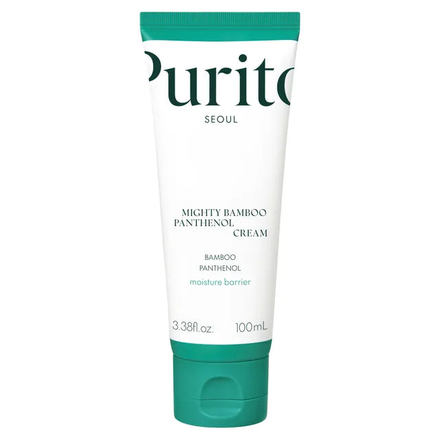 Purito SEOUL - Crema con Pantenol Mighty Bamboo Panthenol Cream-
Esta crema está infundida con pantenol y bambú coreano para reparar la barrera cutánea dañada e hidratar la piel, dejándola radiante.