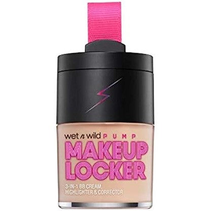 Base Wet n wild - 3 EN 1 SHEER BB CREAM, HIGHLIGHTER & CORRECTOR-Tono MEDIUM