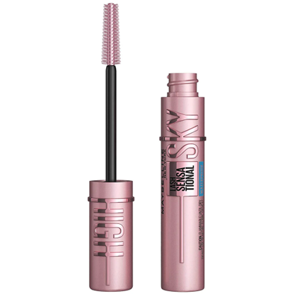 MASCARA DE PESTAÑAS MAYBELLINE SKY HIGH- COLOR MUY NEGRO waterproof