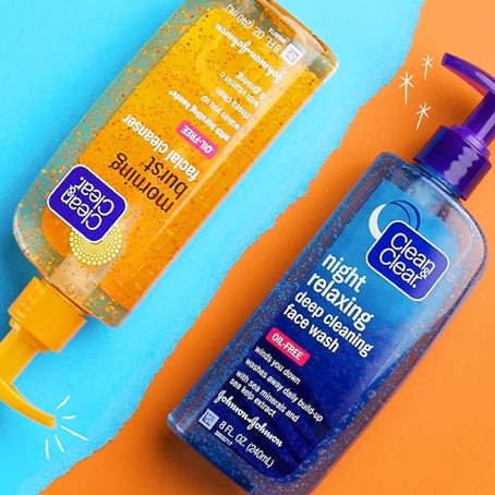 Limpiador facial Morning Burst de Clean & Clear, Nocturno