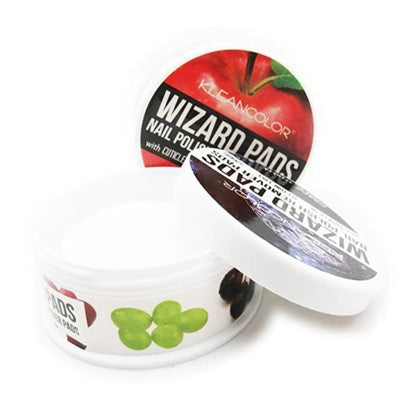 Almohadillas Removedor de Esmalte de Uñas Wizard Kleancolor