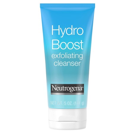 Limpiador facial diario exfoliante suave con ácido hialurónico-Neutrogena Hydro Boost