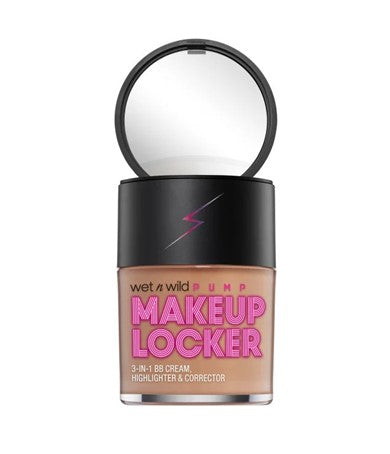 Base Wet n wild - 3 EN 1 SHEER BB CREAM, HIGHLIGHTER & CORRECTOR-Tono MEDIUM