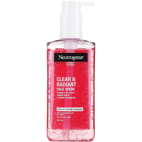 Limpiador Facial Transparente Y Radiante Neutrogena