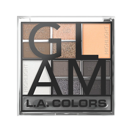 Paleta de Sombras Color Block L.A. Colors - TONO 1