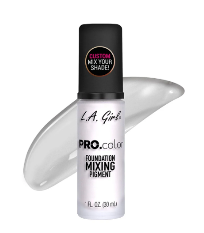 Pigmento mezclador de base de color LA GIRL Pro Color- BLANCO