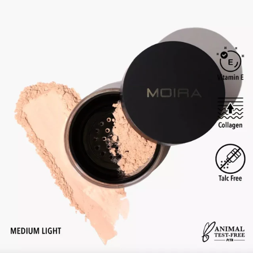 POLVO FIJADOR SUELTO MOIRA - TONO MEDIUM LIGHT