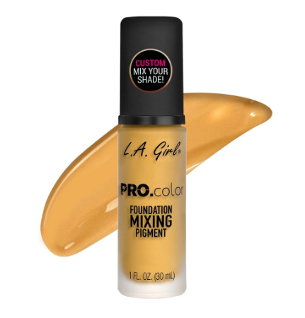 Pigmento mezclador de base de color LA GIRL Pro Color- AMARILLO