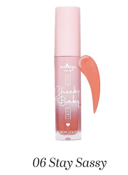 Rubor líquido Cheeky Baby Italia Deluxe
