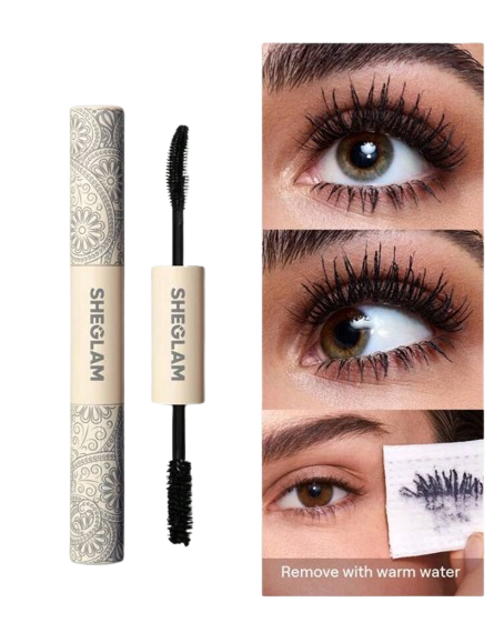 SHEGLAM Máscara De PestañAs Todo En Uno Para Volumen Y Longitud, Lavable