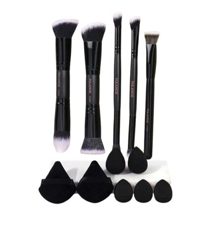 MAANGE Kit de 12 piezas brochas de maquillaje
