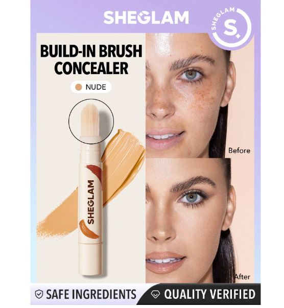 Corrector SHEGLAM alta cobertura - TONO NUDE