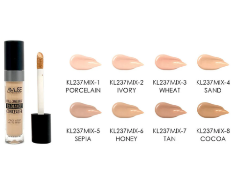 Corrector Cobertura Completa Radiance Semi mate Amuse