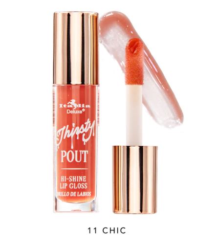 Lip gloss Italia deluxeThirsty Pout Hi-Shine Lip Gloss