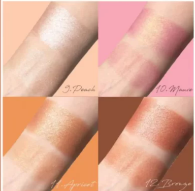 Iluminador klencolor baked-Tono 1 Peach