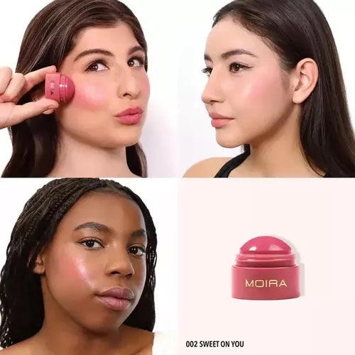 Rubor Moira Soft blush balm collection- Tono 002 sweet on you