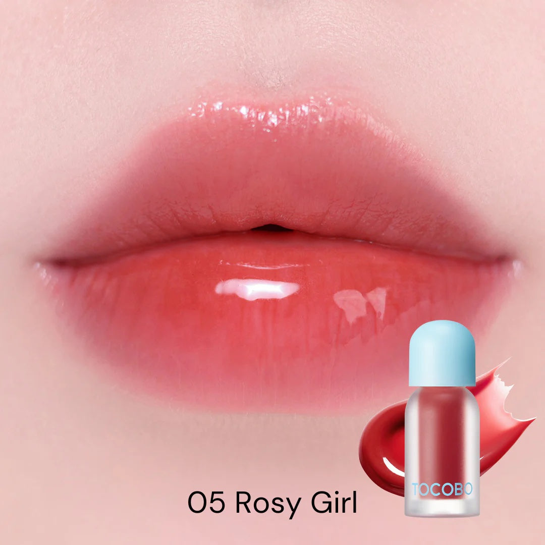 Tocobo- Juicy Berry Plumping Lip Oil- Toño 05 rosy girl