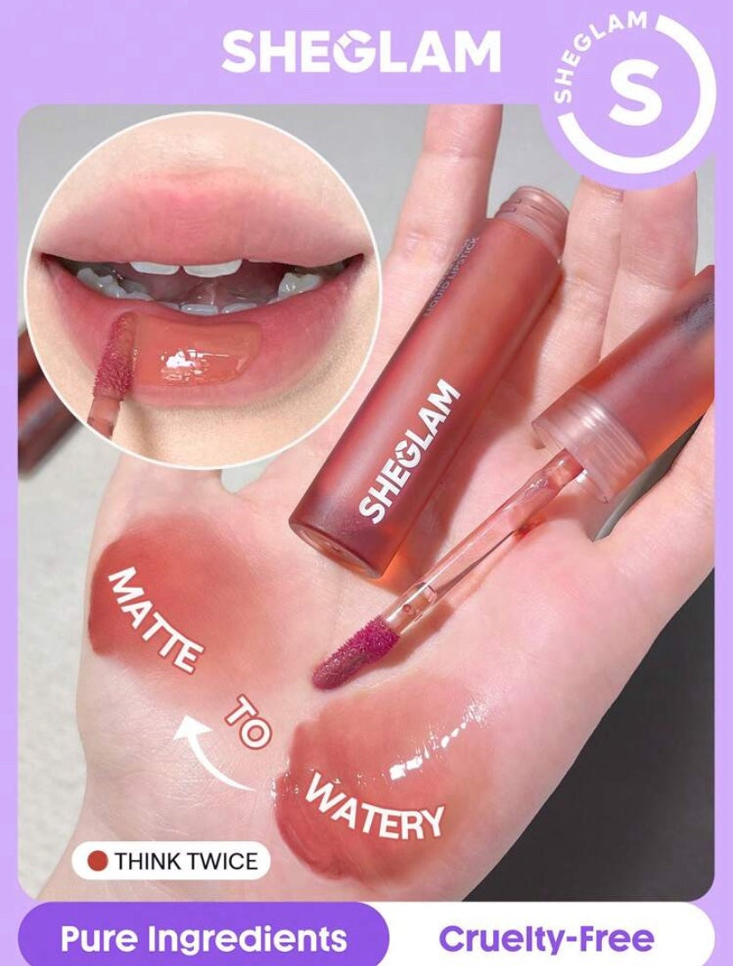 Labial sheglam tinta resiste al agua -