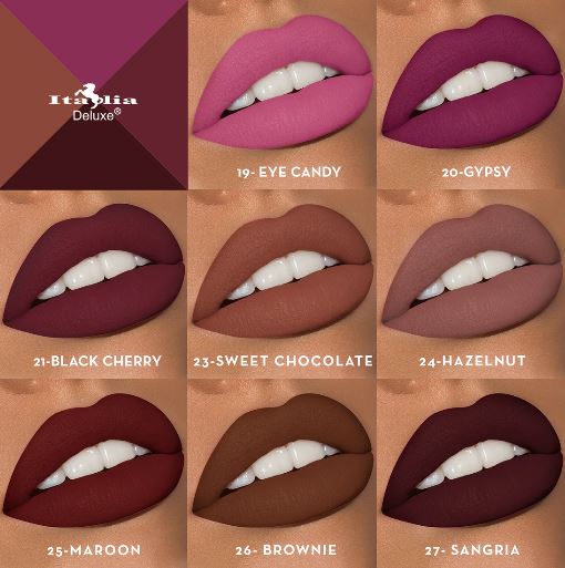 Labial Mousse Matte Lipstick Italia deluxo