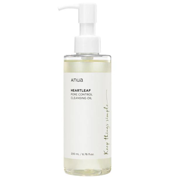ANUA-Aceite limpiador para el control de poros Heartleaf 200 ml