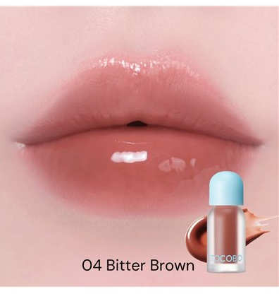 Tocobo- Juicy Berry Plumping Lip Oil- Toño 04 Bitter Brown