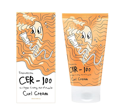 Elizavecca CER-100 Colágeno Recubrimiento Cabello A+ Crema Rizo Muscular 120ml