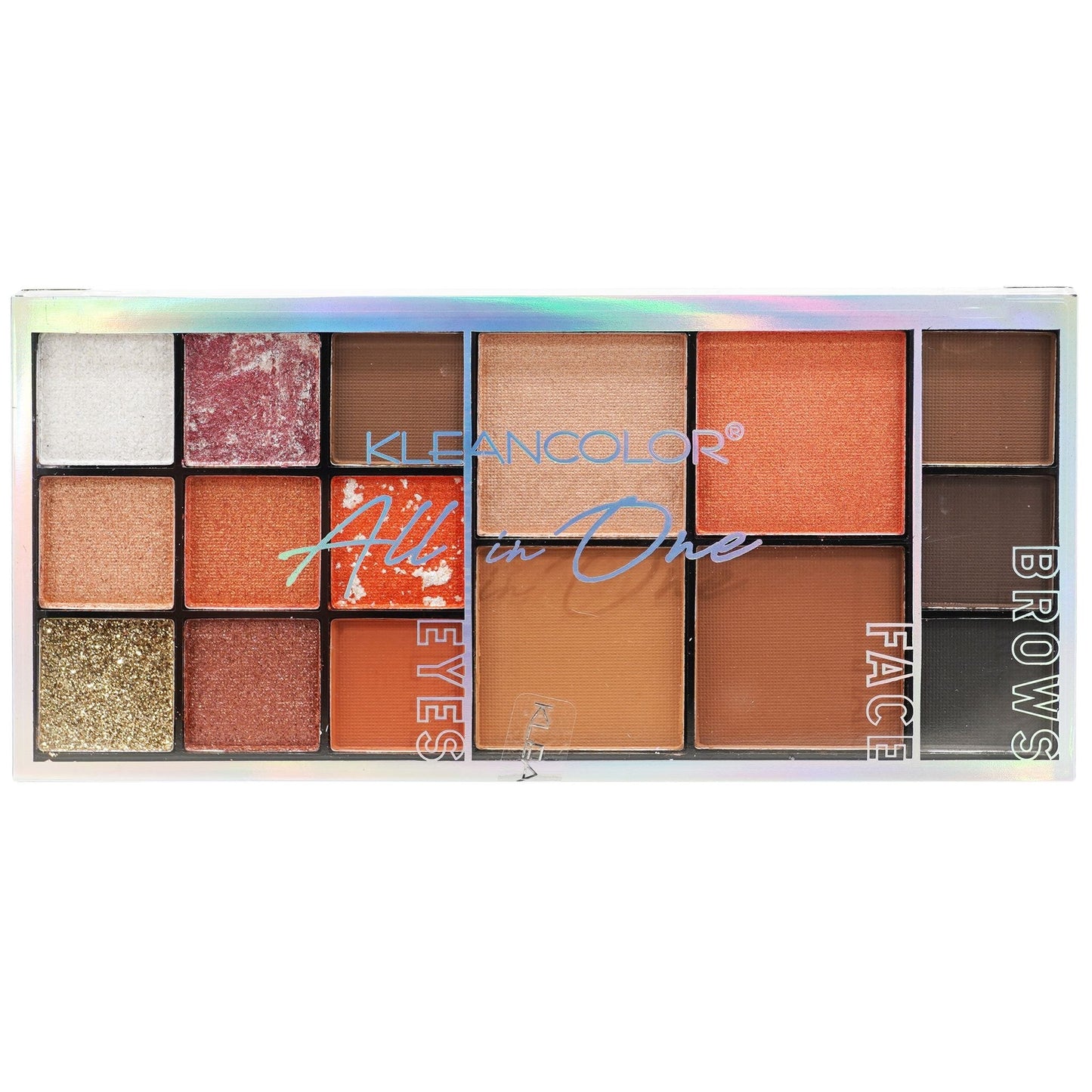 Paleta All In One Cara , Ojos, Cejas Kleancolor
