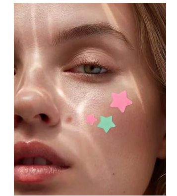 MLSMILE - Smile Star Pimple Patches - 4-5- color Rosado / 40 parches