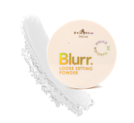 Italia deluxe | Blurr. Polvos sueltos fijadores translúcido, Este polvo fijador suelto ultrafino ayuda a absorber el exceso de grasa mientras deja la piel con un aspecto suave, uniforme e impecable, sin resecarla ni dejarla con aspecto acartonado