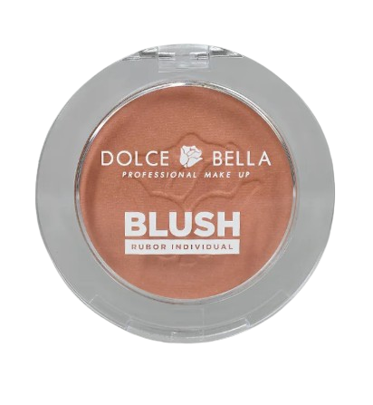 Rubor Individual- Dolce bella, Su textura suave se difumina fácilmente para dar un rosa rosa delicado y luminoso