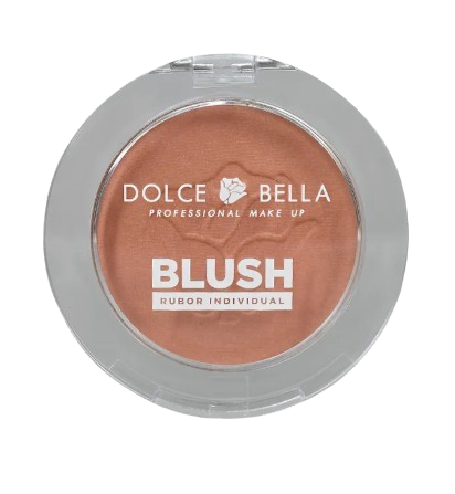 Rubor Individual- Dolce bella, Su textura suave se difumina fácilmente para dar un rosa rosa delicado y luminoso