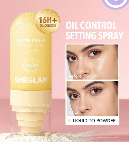Spray fijador fresco mate SHEGLAM