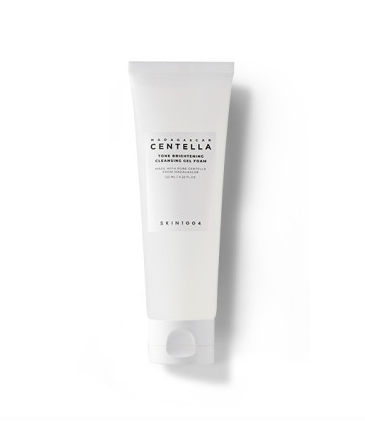 SKIN1004 Madagascar Centella Tone Brightening Cleansing Gel Foam 125m- Eliminación suave y delicada de las células muertas de la piel para una piel brillante