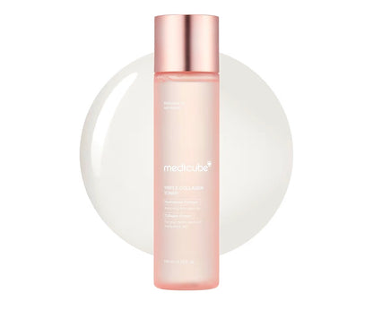 Medicube Tónico de Triple Colágeno – Colágeno hidrolizado, atelo y soluble para hidratación profunda y piel firme – Fórmula de absorción rápida para suavidad todo el día, cuidado de la piel coreano