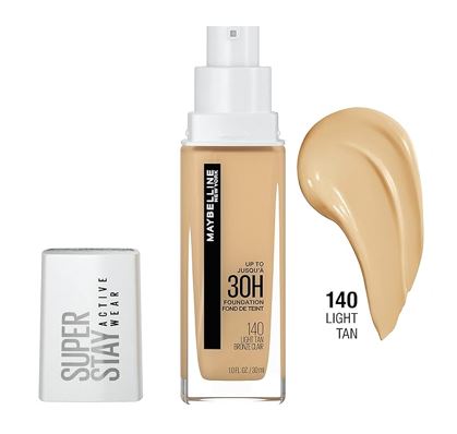 Base Super Stay de maybelline- TONO 140 Bronceado claro