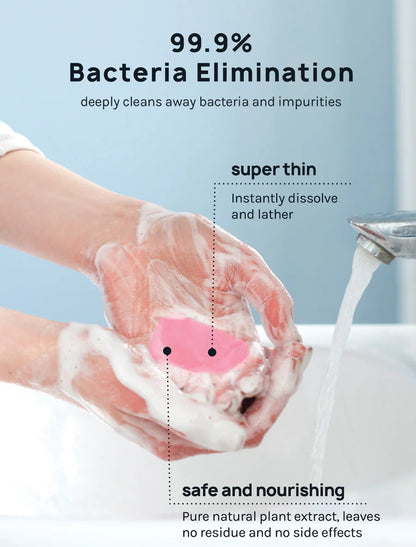Aoa soap sheets-Estas hojas de jabón de manos antibacterianos son perfectas para viajar y tu bolsa de maquillaje! ¡Siempre que necesites lavarte las manos