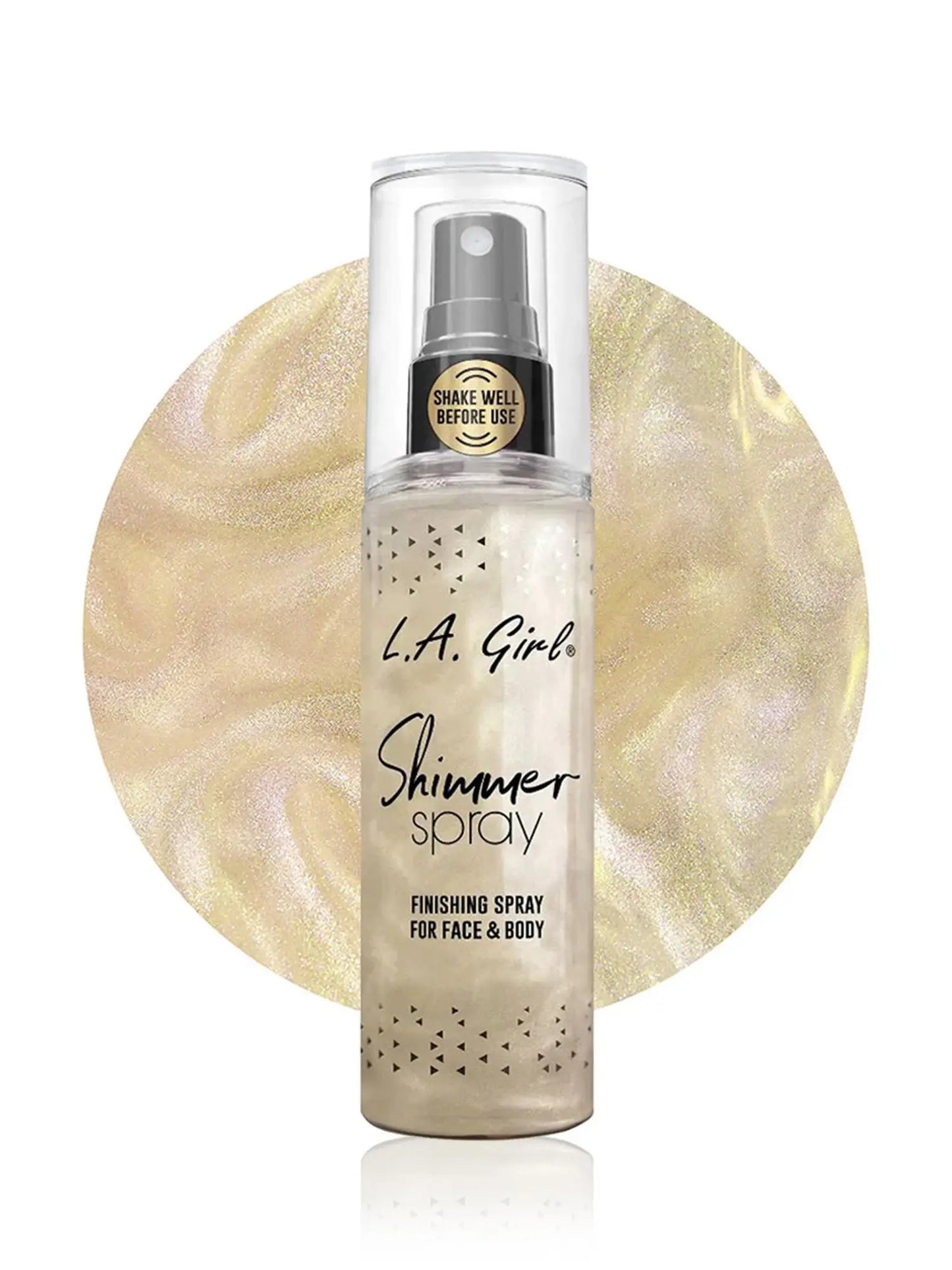 Spray fijador Shimmer Spray-Gold la Girl
