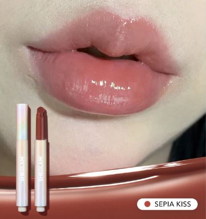Lip Plumper-Sepia Kiss SHEGLAM Pout-Perfect Shine