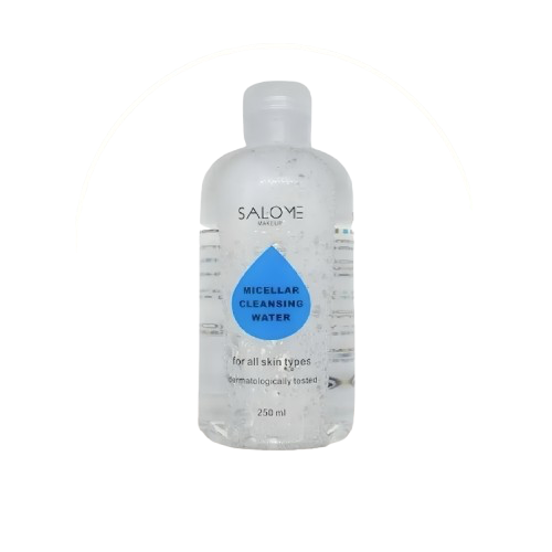 Agua micelar limpiadora Salomé     Agua de limpieza micelar para todo tipo de piel 250ml