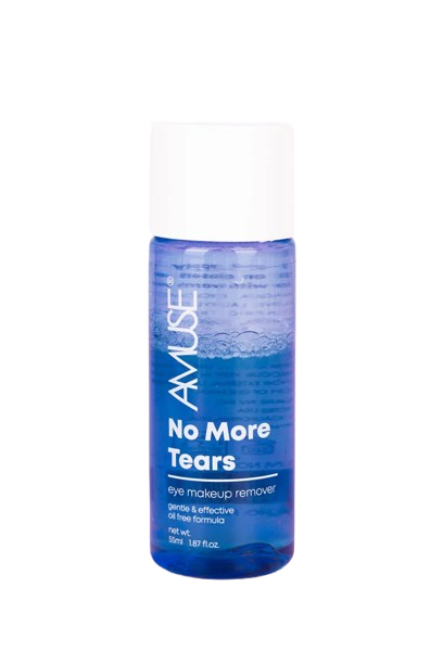 Desmaquillante de ojos AMUSE es una fórmula suave, efectiva y libre de aceites 55ml