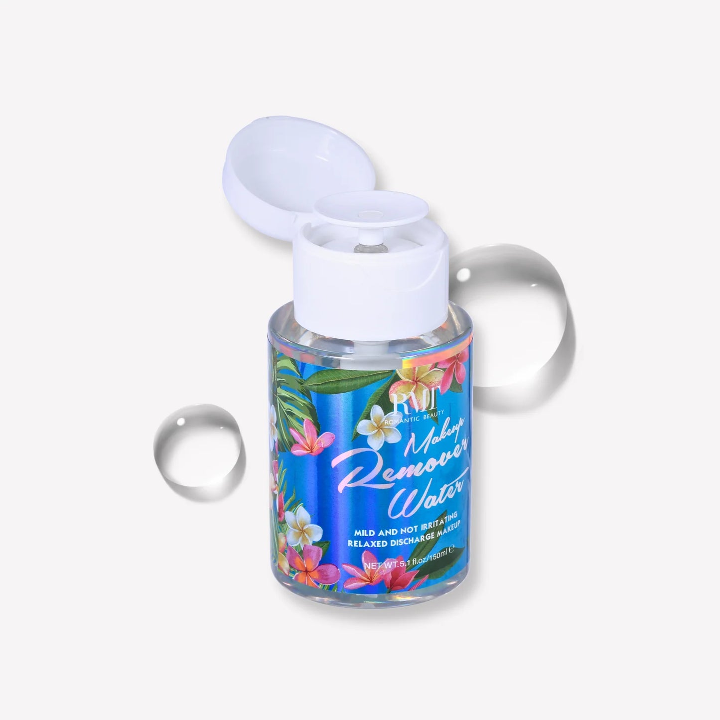 Removedor de maquillaje Romantic Beauty elimina sin esfuerzo incluso el maquillaje más resistente mientras es suave con todo tipo de piel 150ml