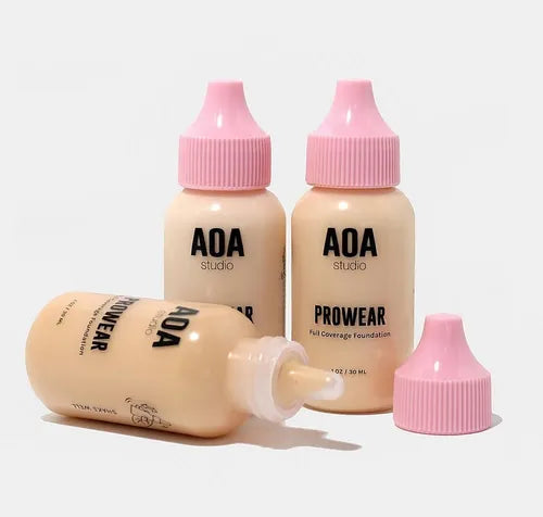 Base Aoa Prowear base de cobertura media a completa con un magnífico acabado semimate    TONO Porcelain 30ml