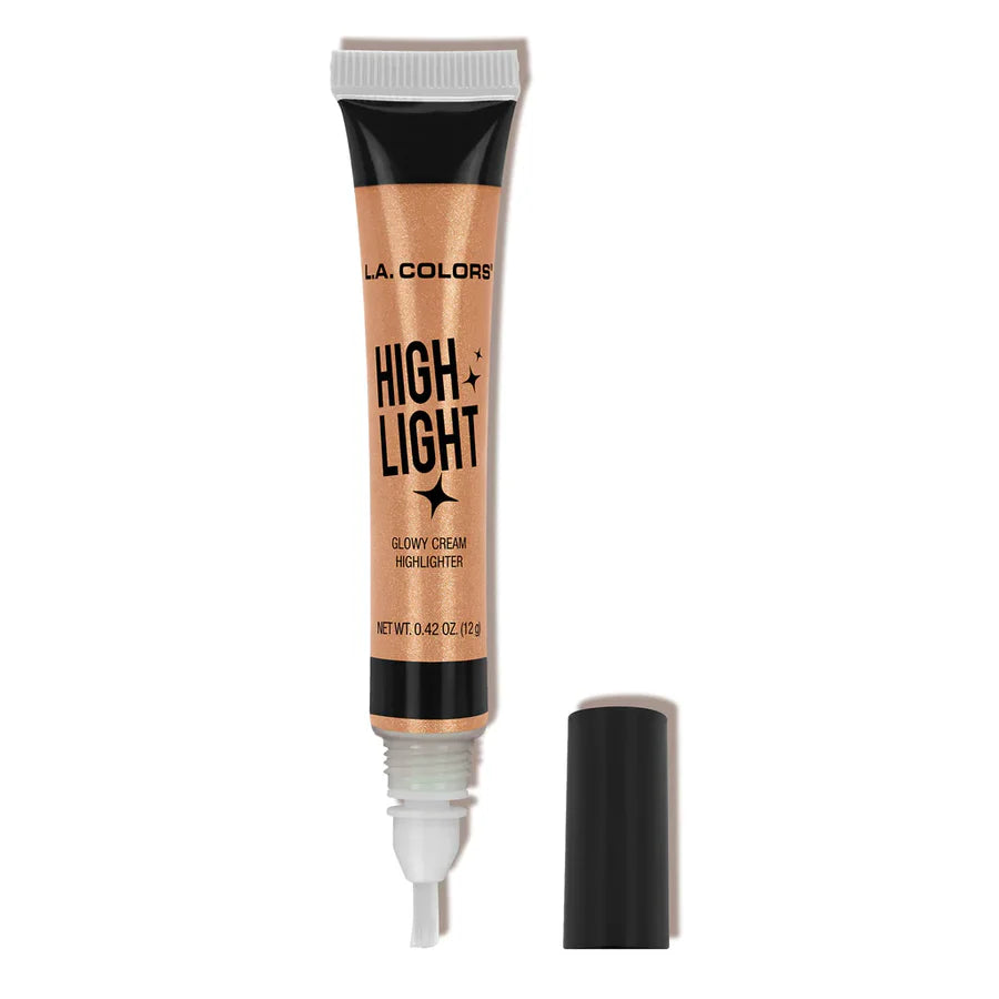 Iluminador en crema L.A COLORS High Light Glow- TONO: Golden peach