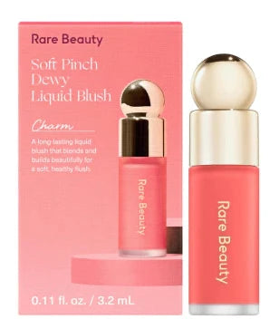 Rare beauty |Rubor mini Soft pinch dewy líquido blush 3.2ml | Tono charm